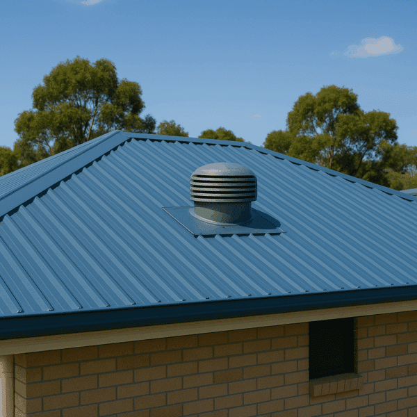 metal roofing with ventilation