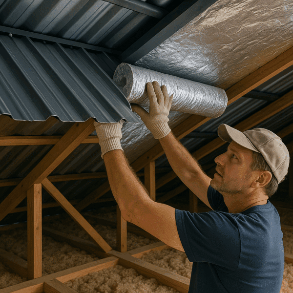 Insulation + Metal Roofing: The Combo That Keeps Brisbane Homes Cool in Summer 3 Metal roofing insulation