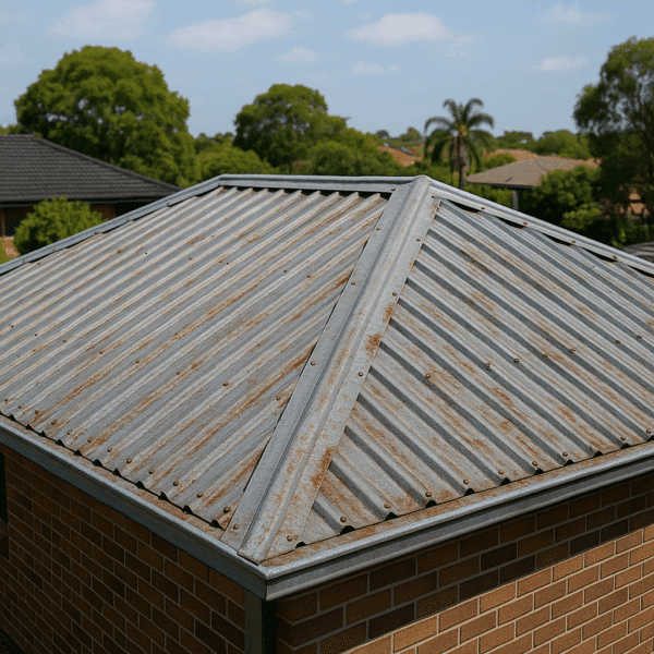 The 20-Year Test: How Long Do Metal Roofs in Brisbane Really Last? 4 rusty metal roof