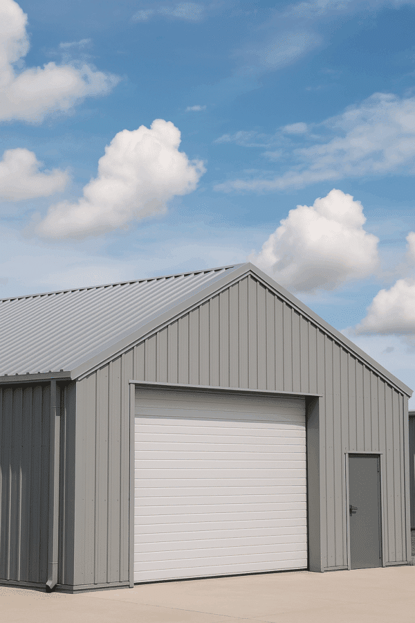 warehouse metal roofing